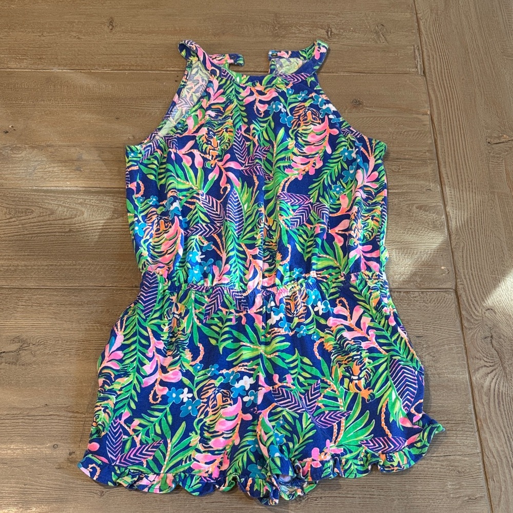 Lilly Pulitzer Kids One Piece - Blue, Pink, Green